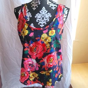 Floral tank top